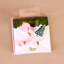 Load image into Gallery viewer, Santa Baby Straw Topper Set