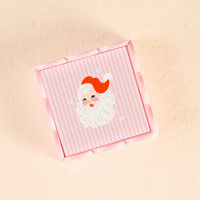 Load image into Gallery viewer, Holly Jolly Santa Scallop Trinket Tray