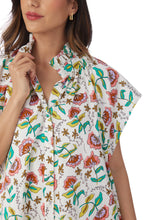 Load image into Gallery viewer, CROSBY Wilhelmina Dress | Woodcut Floral