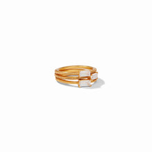 Load image into Gallery viewer, Julie Vos Gold Windsor Trio Ring