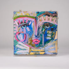 Load image into Gallery viewer, Blue Ivey Acrylic Canvas