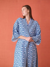 Load image into Gallery viewer, Brooks Avenue Bathrobe  | Navy Chintz
