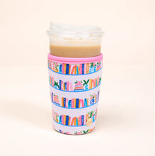 Load image into Gallery viewer, Sip Savvy Drink Sleeve Large - Book Shelfie