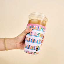 Load image into Gallery viewer, Sip Savvy Drink Sleeve Large - Book Shelfie