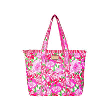 Load image into Gallery viewer, Lilly Pulitzer Quilted Ruffle Tote | Maggies Bouquet