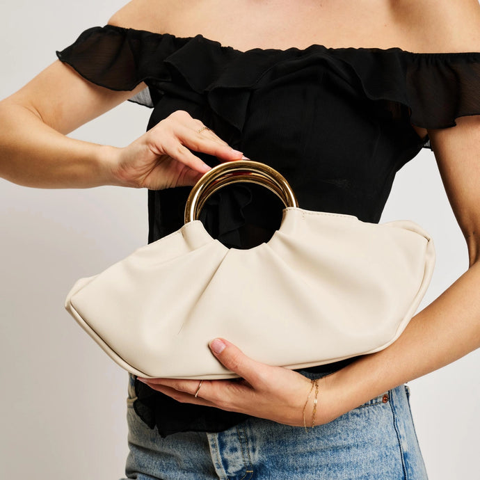 Danika Clutch | Ivory