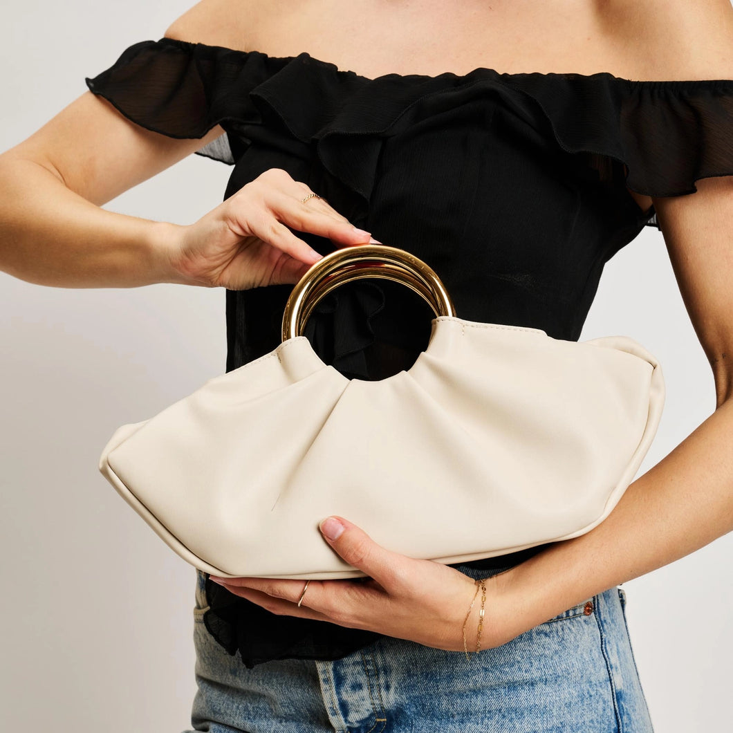 Danika Clutch | Ivory