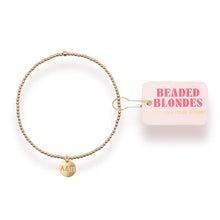 Load image into Gallery viewer, Beaded Blondes Sorority Charm Bracelet