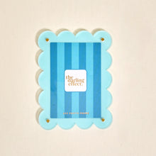 Load image into Gallery viewer, Mini Acrylic Picture Frame Magnet - Blue
