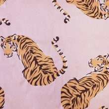 Load image into Gallery viewer, Pink Tiger Satin Short Pajamas