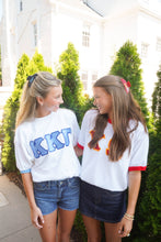 Load image into Gallery viewer, Greek Sorority Hair Clips: Delta Delta Delta