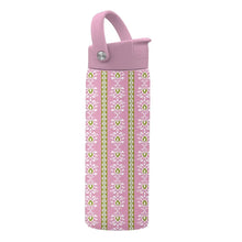 Load image into Gallery viewer, Laura Park Rosemary Stripe Pink 24 oz. Insulated Water Bottle