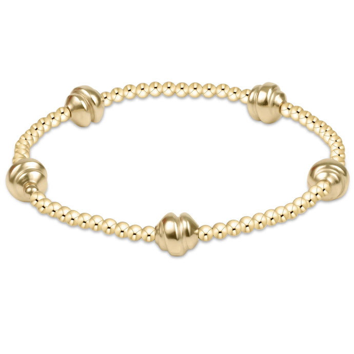 enewton Admire Small Gold 2.5mm Bead Bracelet - Gold