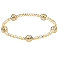 enewton Admire Small Gold 2.5mm Bead Bracelet - Gold