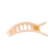 Load image into Gallery viewer, Teleties Almond Beige Medium Flat Rectangle Clip
