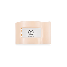 Load image into Gallery viewer, Teleties Almond Beige Small Flat Rectangle Clip