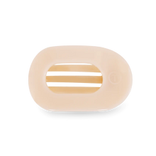 Load image into Gallery viewer, Teleties Almond Beige Small Flat Round Clip