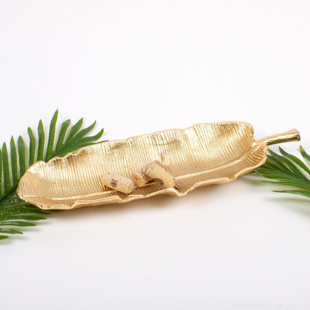 Banana Leaf Vanity Tray