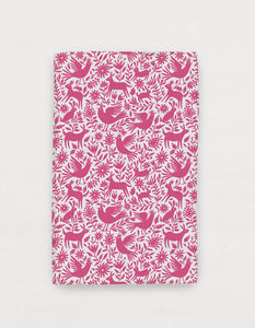 Piper Otomi in Pink Kitchen Towel