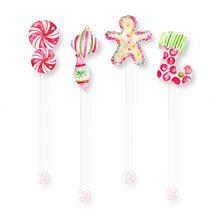 Load image into Gallery viewer, Taylor A Designs Holly Jolly Stir Sticks