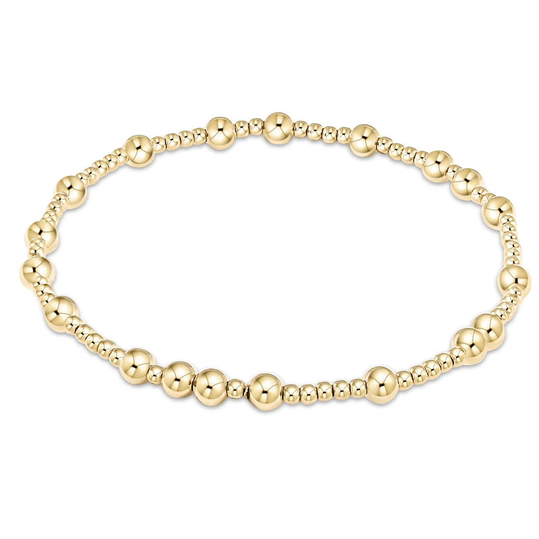 enewton egirl Hope Unwritten 4mm Bead Bracelet - Gold