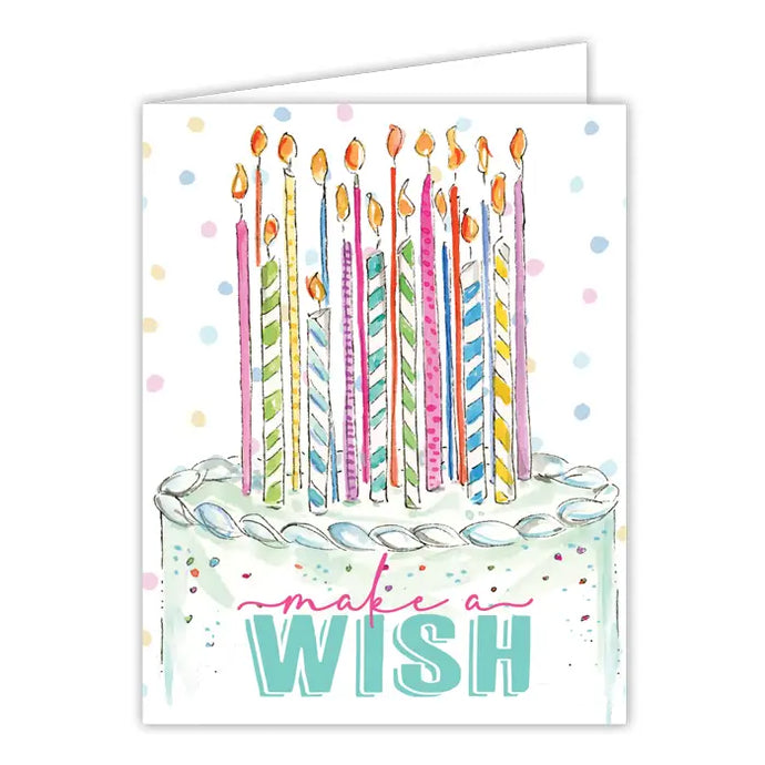 Make a Wish Multi Cakes Greeting Card