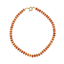 Load image into Gallery viewer, Orange Gemstone Necklace