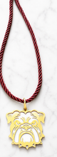 Load image into Gallery viewer, Acrylic Game Day Cord Necklace | Tiger on Orange