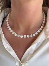 Load image into Gallery viewer, Heart Mother of Pearl Necklace