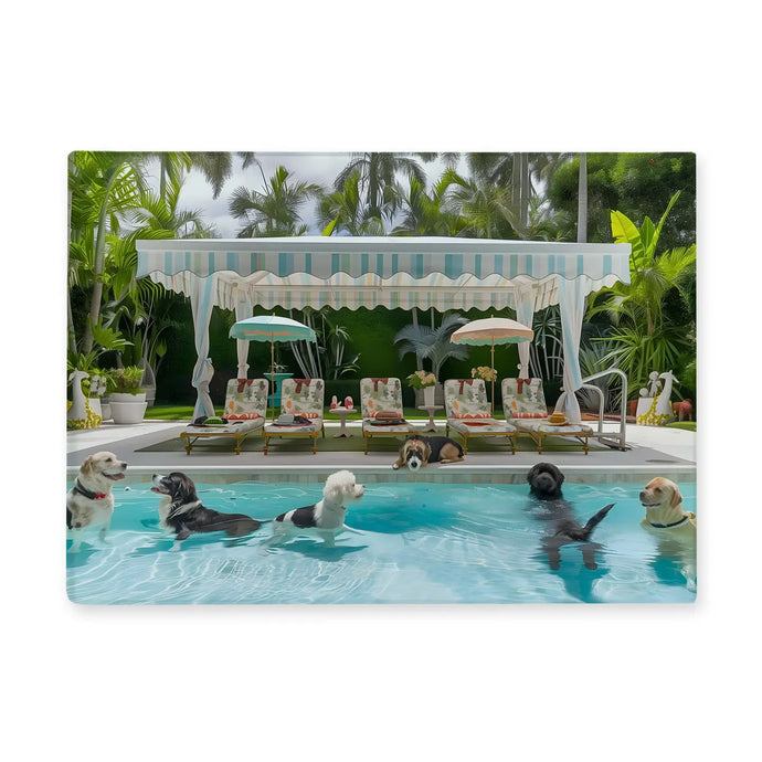 Cutting Board Glass | Pool Dogs