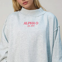 Load image into Gallery viewer, Sorority Mockneck