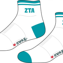 Load image into Gallery viewer, Sorority Quarter Socks