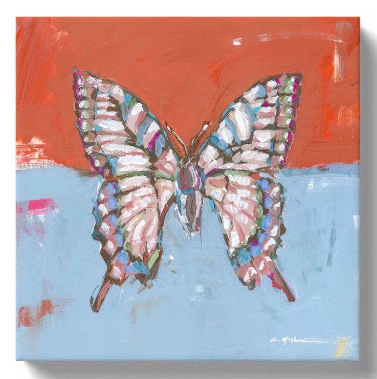 Butterfly Kisses IV Canvas Print