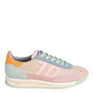 Back 70 Barkley Jogger in Multi Pink Green Sneakers