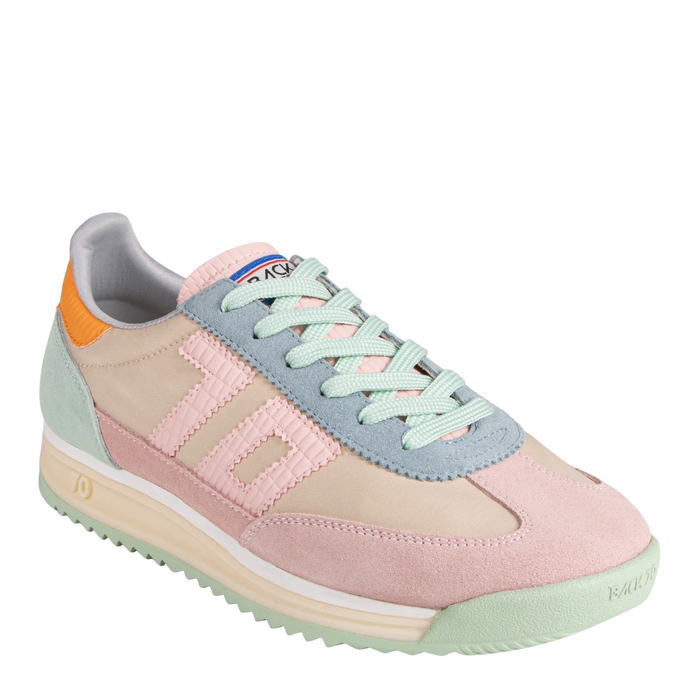 Back 70 Barkley Jogger in Multi Pink Green Sneakers