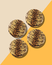 Load image into Gallery viewer, Tart by Taylor Bengal Print Coaster