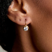 Load image into Gallery viewer, HART Bezel Drop Earrings