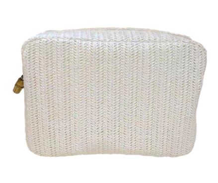 Big Glam Bag - Straw White by TRVL