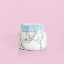 Load image into Gallery viewer, Blue Jean Modern Marble Jar Candle