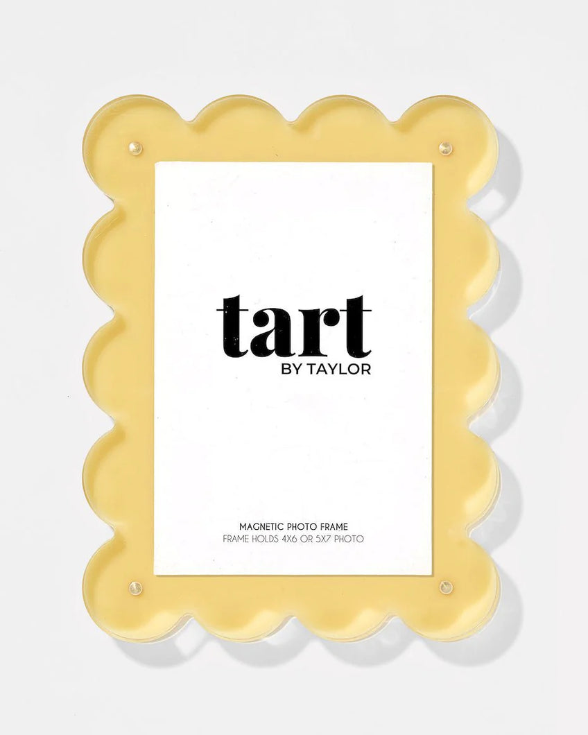 Tart by Taylor Butter Yellow Acrylic Picture Frame