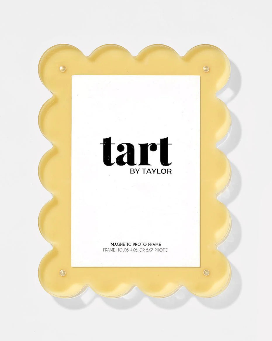 Tart by Taylor Butter Yellow Acrylic Picture Frame