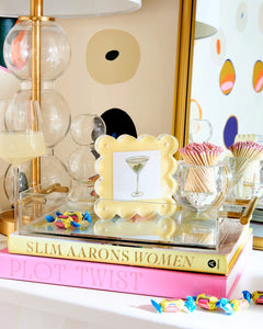 Tart by Taylor Butter Yellow Mini Acrylic Picture Frame