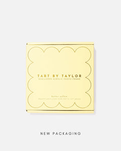 Tart by Taylor Butter Yellow Mini Acrylic Picture Frame
