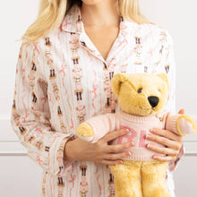 Load image into Gallery viewer, Nutcracker Ribbons Flannel PJ Set