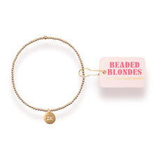 Load image into Gallery viewer, Beaded Blondes Sorority Charm Bracelet