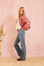 Load image into Gallery viewer, Brooks Avenue Eloise Reversible Quilted Jacket | Wildflower Pink