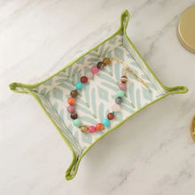 Load image into Gallery viewer, Laura Park Petite Frond Blue Snap Tray
