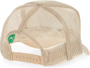 Friday Feelin' Tipsy Trucker Hat in Tan