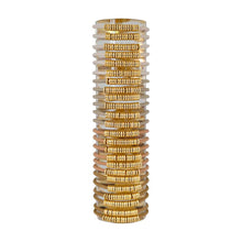 Load image into Gallery viewer, Sand Gold Disc Hair Tie
