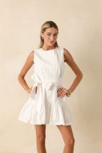 Load image into Gallery viewer, Prosperina Quinn Mini Dress | White